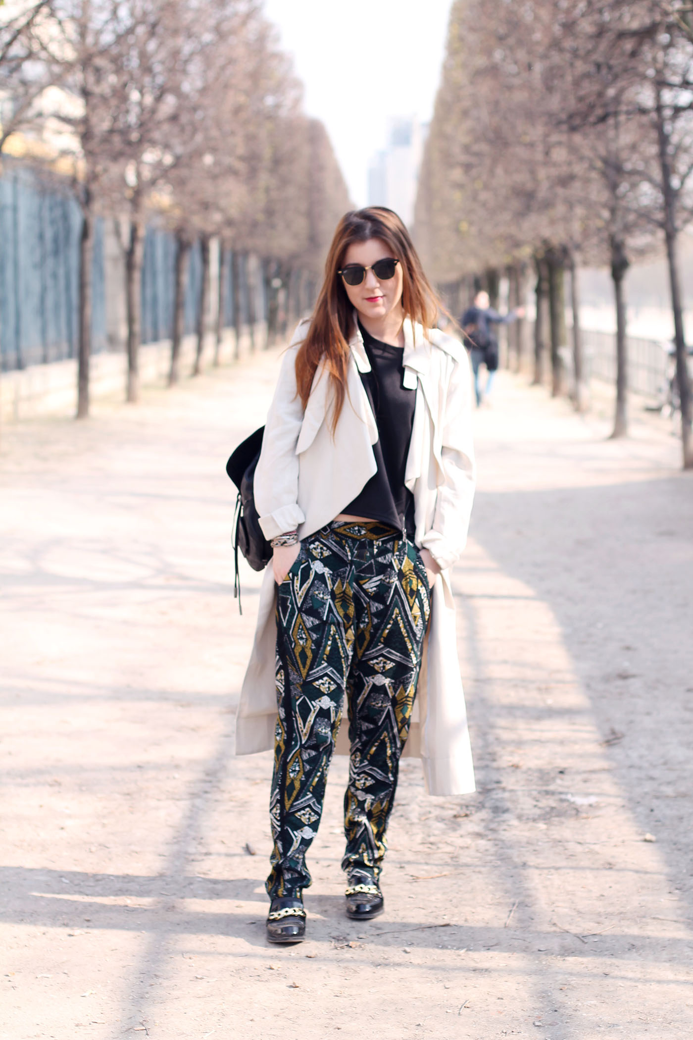 pantalon imprime pantalon imprime