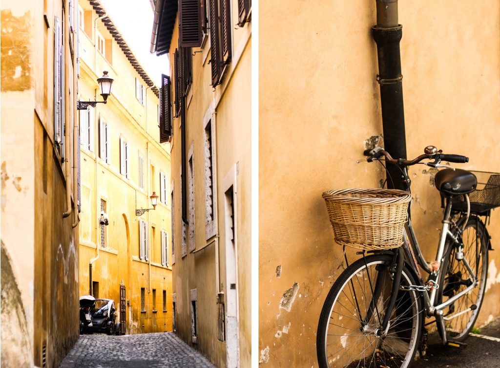 Yellow wall Roma Yellow wall Roma