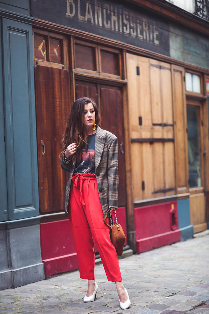 pantalon rouge pantalon rouge