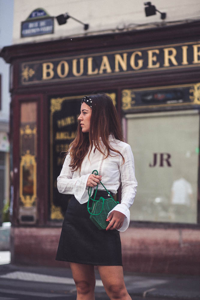 sac vert Zara sac vert Zara